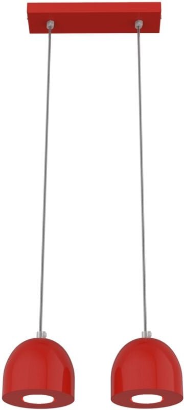 Thumbnail - Campanella sospensione binario X2 monocolore lucido