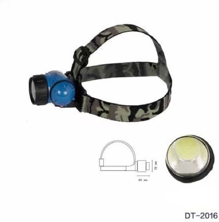 Trade Shop Traesio - Trade Shop - frontal cob led testa 3W regulable light excursionen fishing gite DT-2016 -