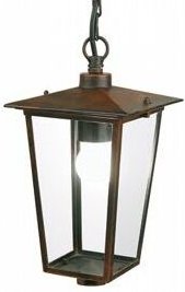 Iperbriko - Hängelampe aus gegossenem Aluminium mit transparenten Glasdiffusoren Rost