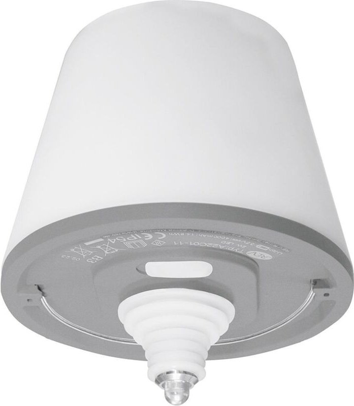 Akku-LED Flaschenleuchte Lamprusco warmweiß & rgb