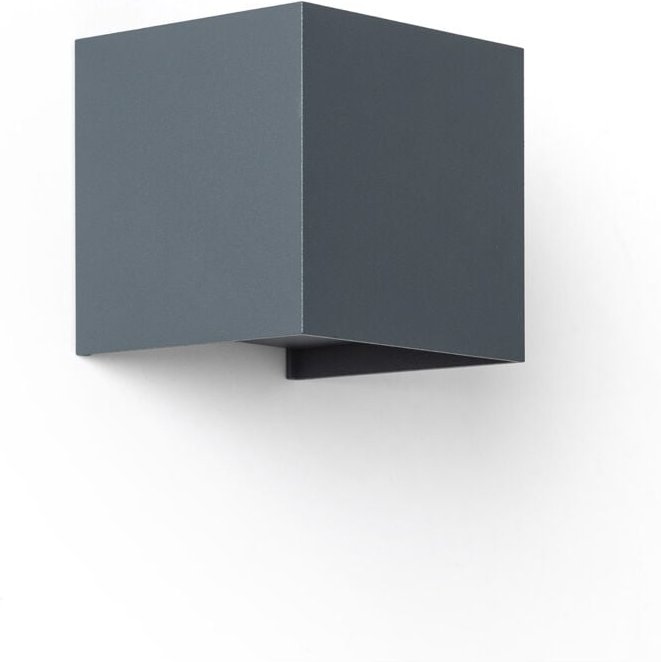 LED-Wandleuchte Aussen 10W Aluminium Doppelseitige Beleuchtung CCT Wählbar Iridix Anthrazit