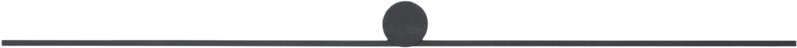 SPIN LED-Wandleuchte Schwarz Aluminium Nowodvorski 10370