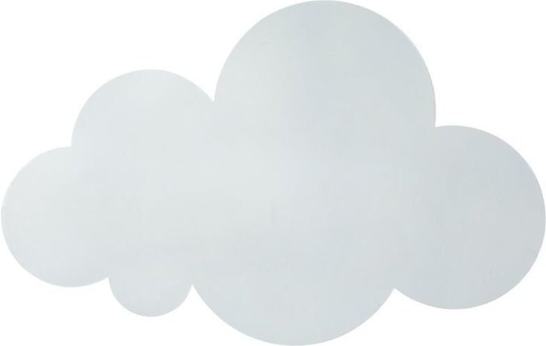 LED-Wandleuchte für Kinder, Wolkenform, dimmbar, niedliches Design, 220 V, Weiß