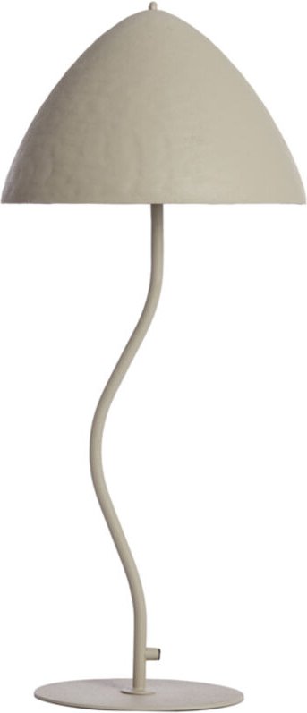 Thumbnail - Tischlampe - Elimo - beige - metall - - Light&living