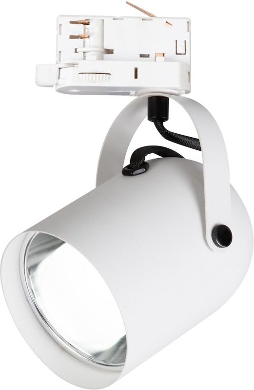 Schienenleuchte QUBER 1 E27 WEISS ALU MILAGRO ML2275
