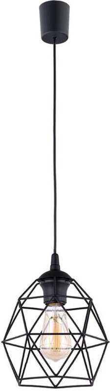 TK Galaxy 20cm Drahtrahmen Pendelleuchte Deckenleuchte Schwarz 1xE27