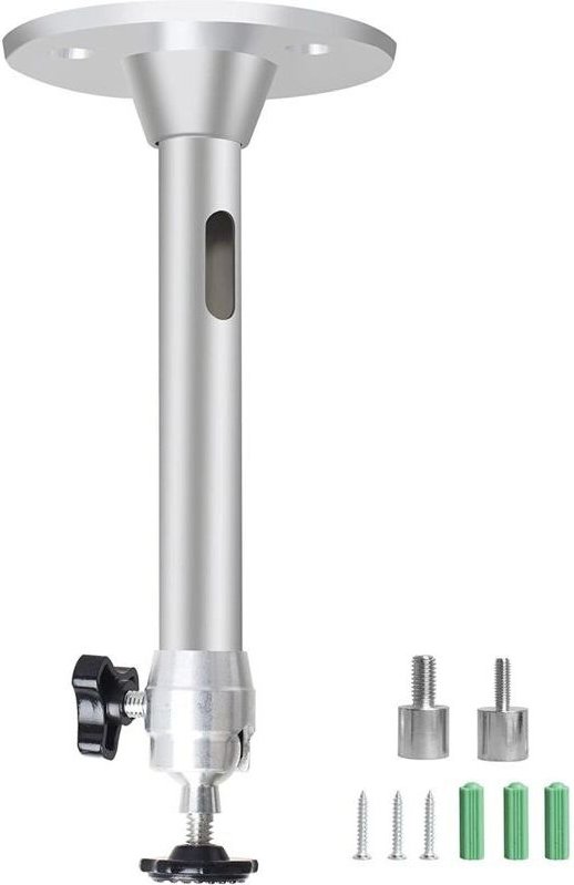 Deckenhalterung für Projektoren, Wand-/Deckenhalterung, verstellbare Projektorhalterung, universelle Aluminium-Deckenhal...