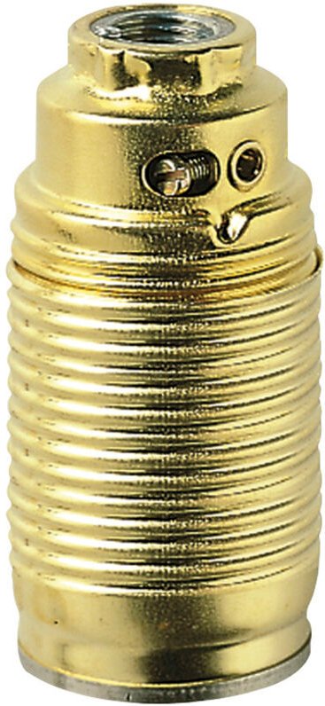 VIMAR - 02148 E14 Lampenfassung M10x1 cm + Messinggewinde/cpt