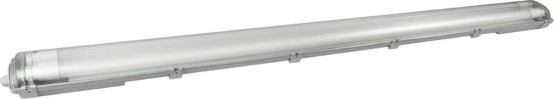 TrendLine Feuchtraumleuchte 2-flammig grau 129 cm neutralweiß