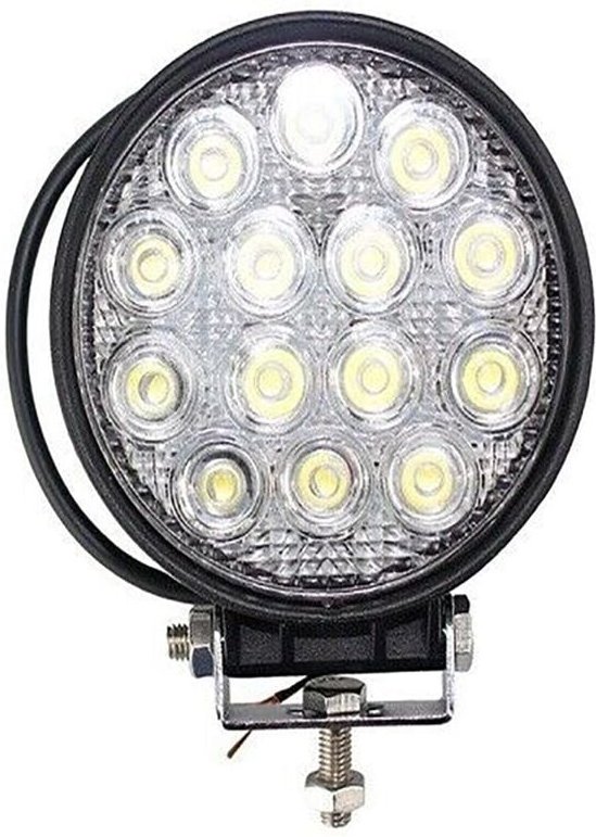 Schlankerzusatzscheinwerferfürgeländewagen,12vrund,14leds,48wip67