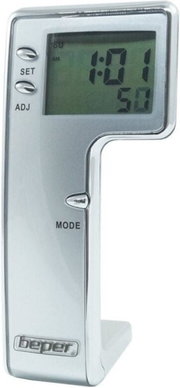 Trade Shop - DIGITALER WECKER BATTERIEBETRIEBENER TISCHWECKER LCD-ANZEIGE BEPER -