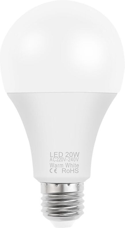 2 LED-Glühbirnen, Energiesparlampen, Schraubfassung, Haushaltslampe, kaltweiß