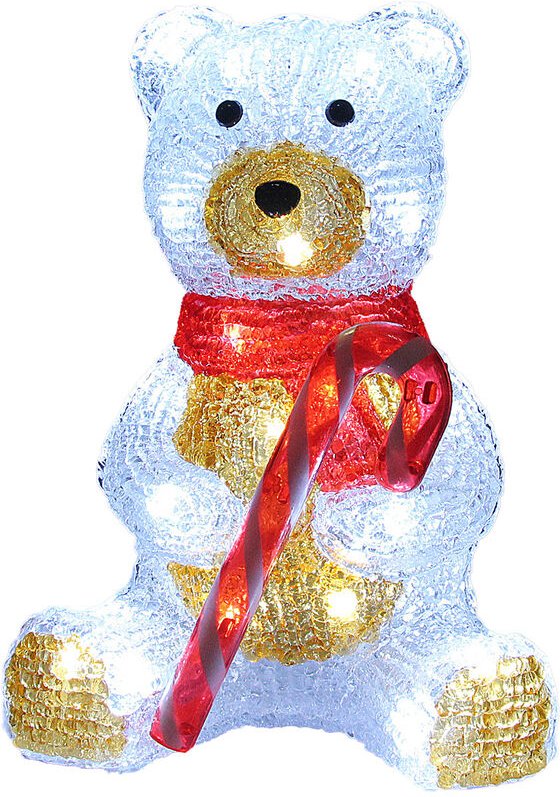 Led Acryl Figur Weihnachten Außen Innen Schneemann Santa Eisbär Pinguin Teddy Hirsch Wichtel Stern Weihnachtsmann Weihna...