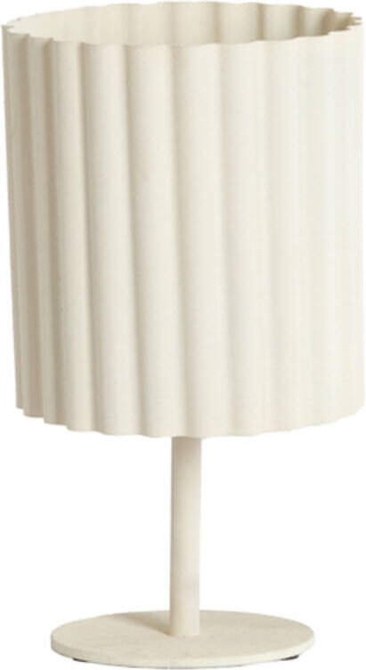 Tischlampe - Ardales - beige - textil - - Light&living