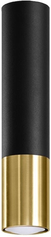 SALIXA 1 GU10 Deckenleuchte Schwarz LUMILO 09.219.51