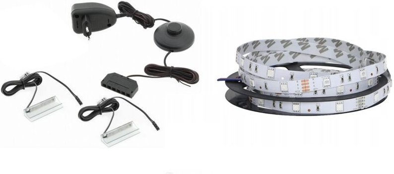 Cama FURNITURE TV-Beleuchtung QIU 200 LED - Blaue Beleuchtung für TV-Möbel