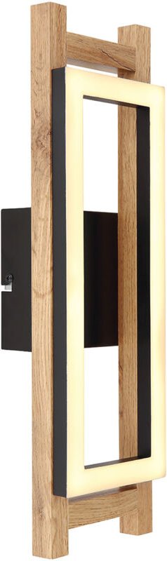 Wandleuchte - Illa - natürlich - metall - led - 67266W - Globo