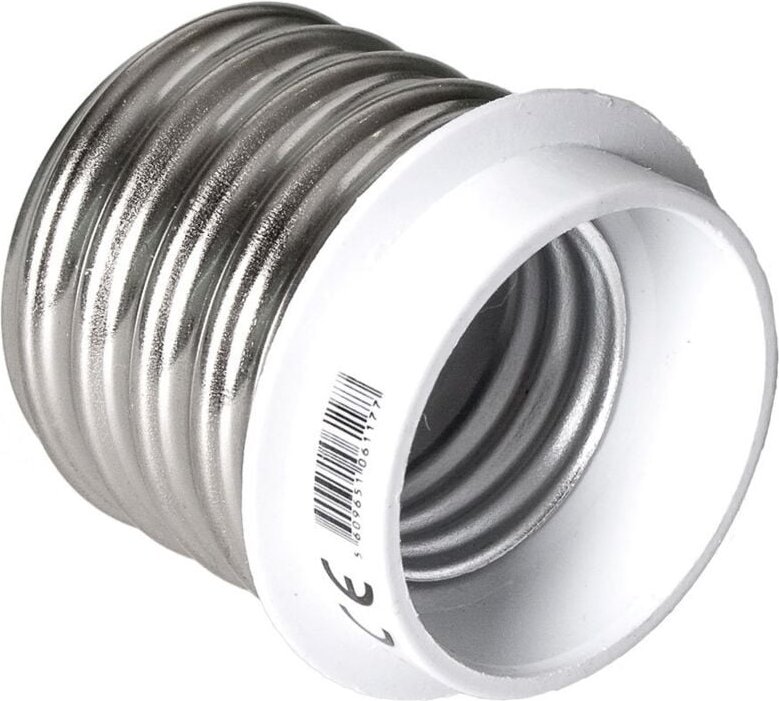 EDM - E40-auf-E27-Lampenfassungsadapter (nur Installationen mit 12 v oder darunter)