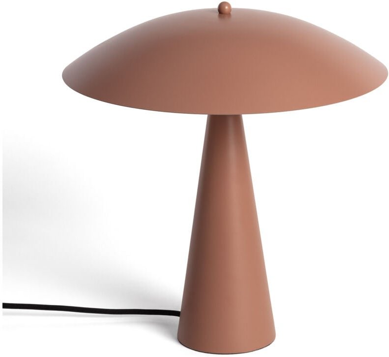 Efectoled - Tischlampe Metall Irmah Braun