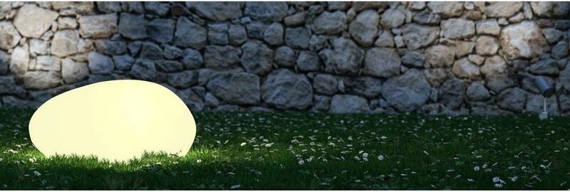 Rock light weiss + rgb solar charging sl561 - Velamp