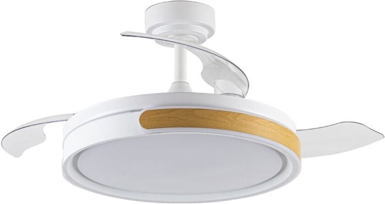 Movic 72W 7920Lm cct LED-Klappflügelventilator