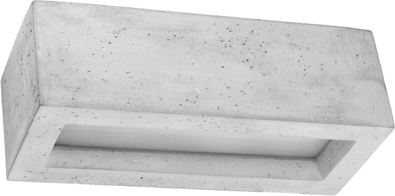 CORDIS Wandleuchte 1 E27 Grau Beton LUMILO 09.399.92