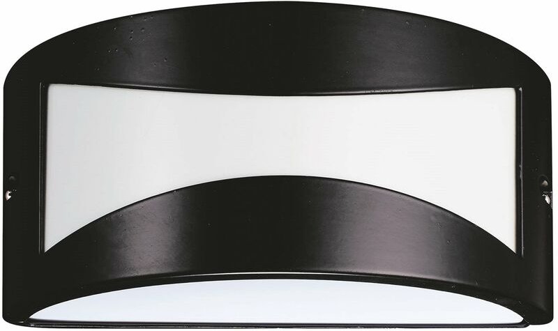 Schwarzer Aluminium -Aluminium -Outlet -Conlfter im Freien.