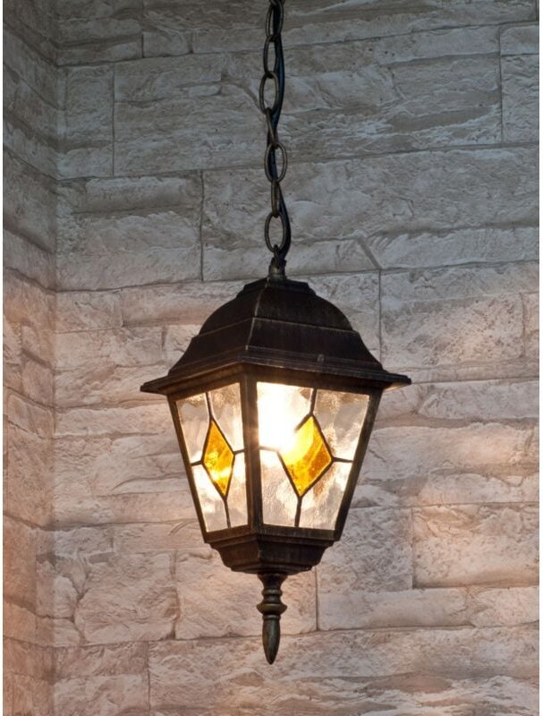 Außenhängeleuchte 1xE27 Monaco Antik Gold 8184 Rabalux