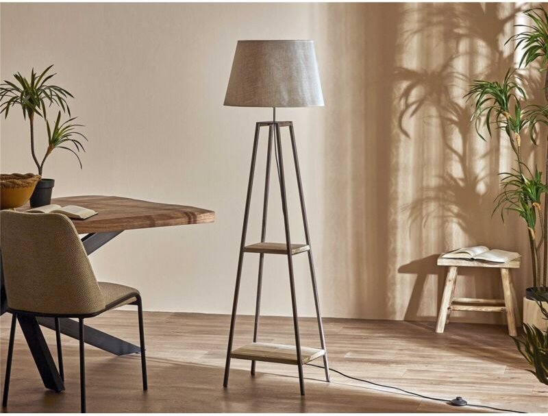 Archie Stehlampe P/Beige 160 cm. 45 Tx160 cm