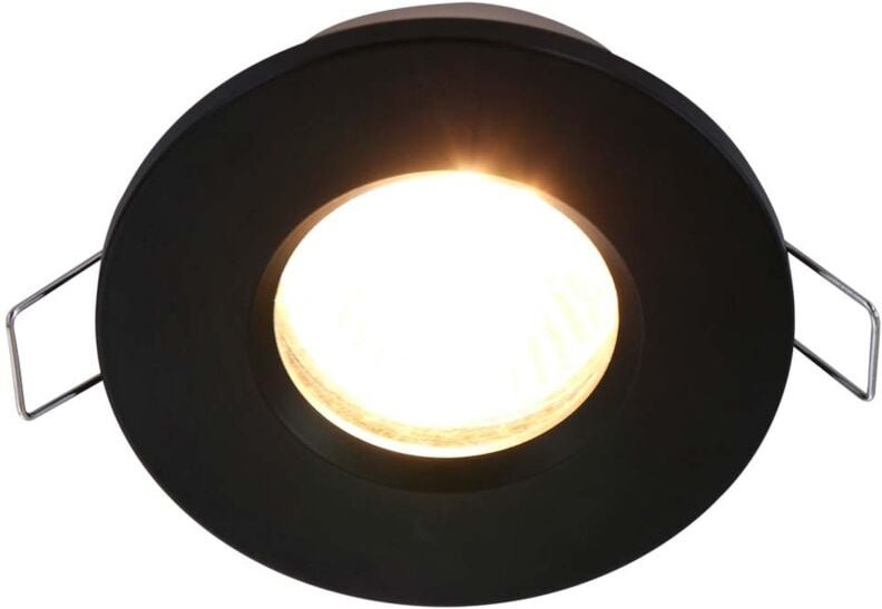 Steinhauer - spot - Pelite spot - schwarz - metall - ø 9cm - GU10