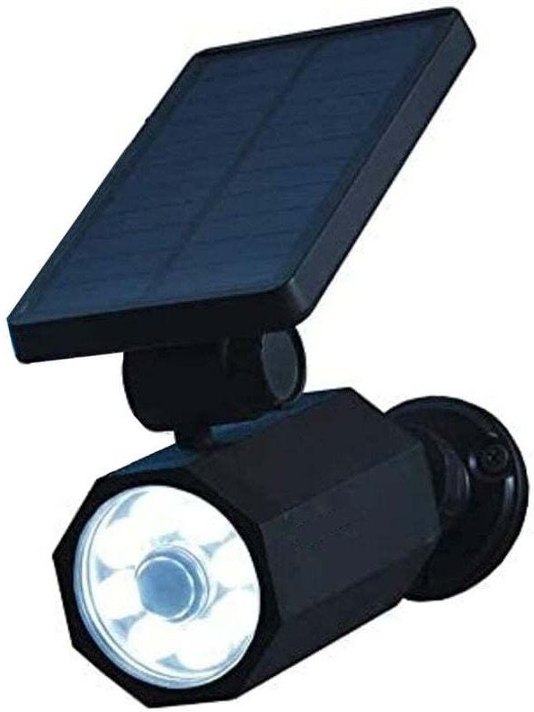 Bionic Spotlight Deluxe LED-Solarstrahler mit 7,6 m Reichweite, Bewegungsmelder, wasserdicht und frostbeständig, für den...
