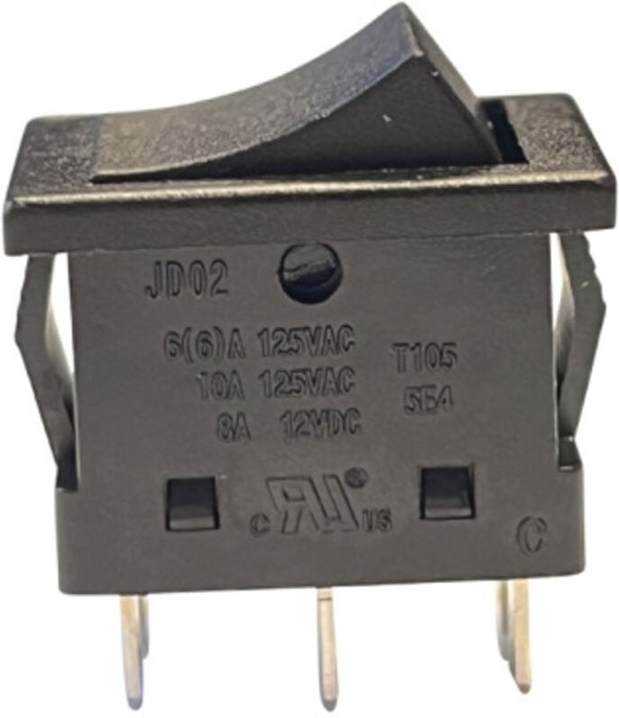 JINDING JD02 JD02-A Wippschalter 250V 10A 6Pin Kippschalter Schalter