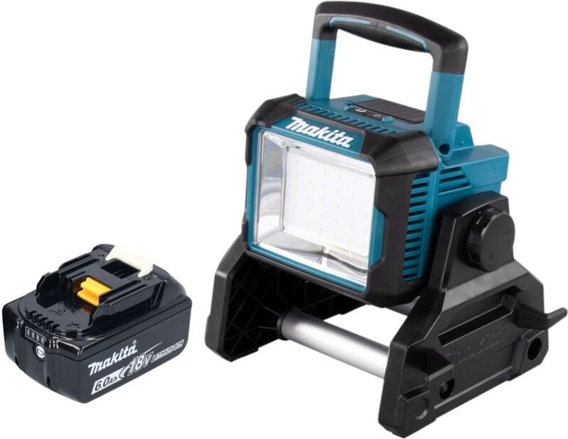Deadml 811 G1 Akku Baustrahler 14,4 / 18 v 3000 lm led + 1x Akku 6,0 Ah - ohne Ladegerät - Makita