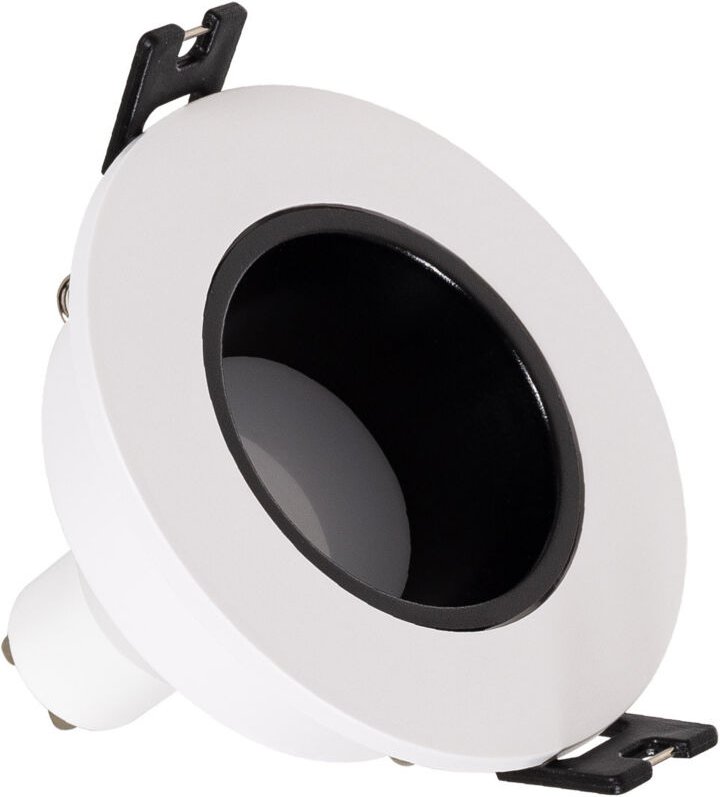 Efectoled - Downlight Einbaustrahler Konisch GU10 6W Schnitt ø 75mm Niedriger urg pc No Flicker 6000K Kaltweiß