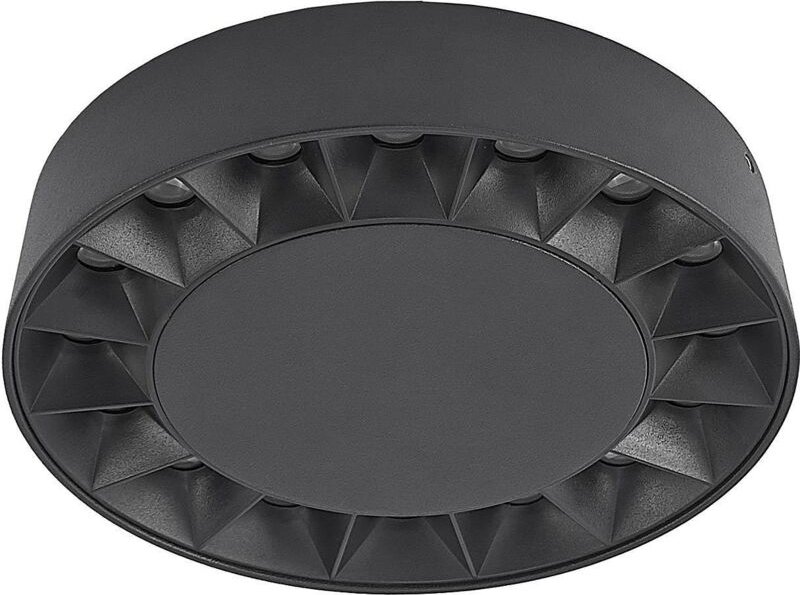 Lucande - led Deckenleuchten 'Kelissa' aus Aluminium für Badezimmer von