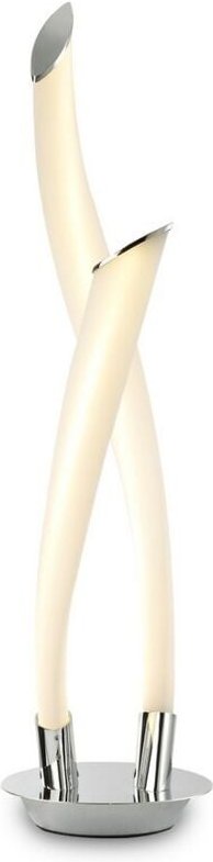 Inspired Mantra - Armonia - 2 Leuchttischlampe, 18 W LED, 3000 K, 1350 lm, poliertes Chrom, mattiertes Acryl