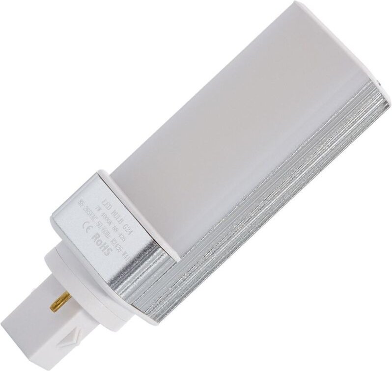 LED-Glühbirne G24 7W 700 lm Frost 5000K Kaltweiß