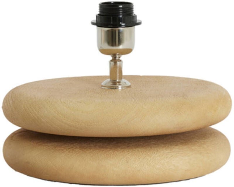 Light & Living - tischlampe - Eboli - natürlich - holz - einzelne