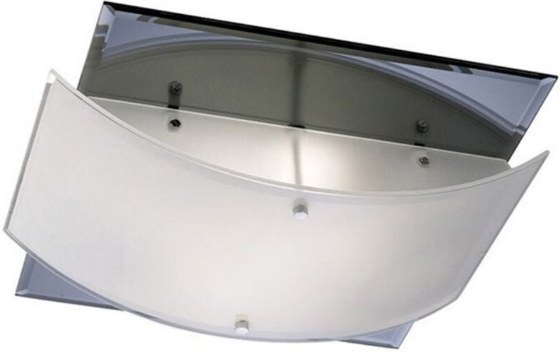 Inspired Diyas - Vito - Unterputzdecke 2 Licht poliertes Chrom, Spiegel