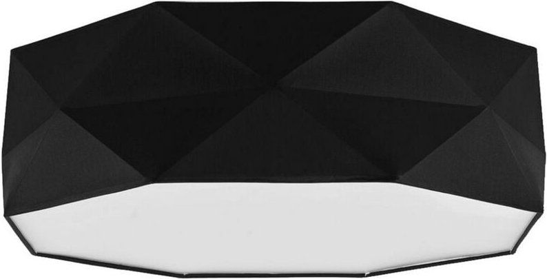 TK Kantoor Zylindrische Deckenleuchte Schwarz 4xE27