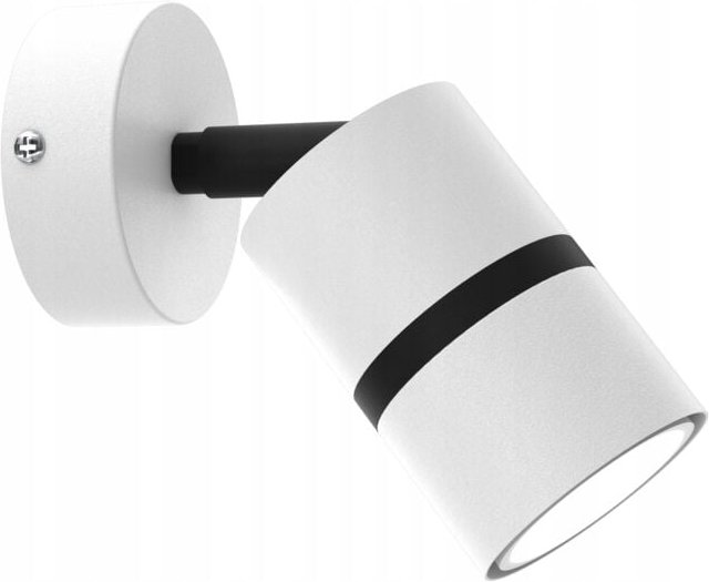 Verstellbare LED-Gu10-Kinderwandleuchte, Schwarz und Weiß