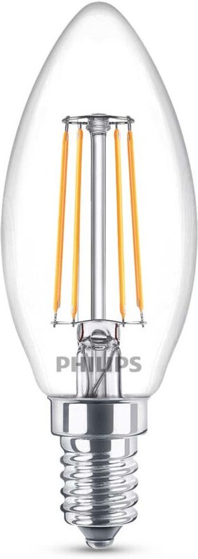 Led 76217900 led eek f (a - g) E14 4.3 w = 40 w Kaltweiß (ø x l) 3.5 cm x 9.7 cm 1 St. - Philips