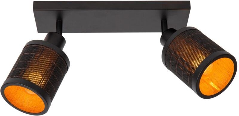 Tagalog - Deckenstrahler - 2xE27 - Schwarz - Lucide
