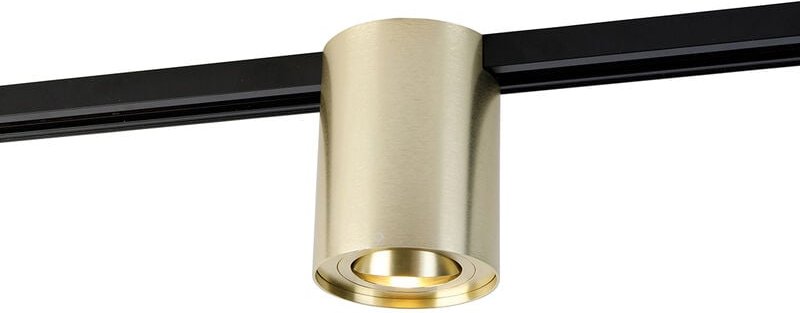 Moderner 1-phasiger Schienenstrahler Gold - Iconic Rondoo Up