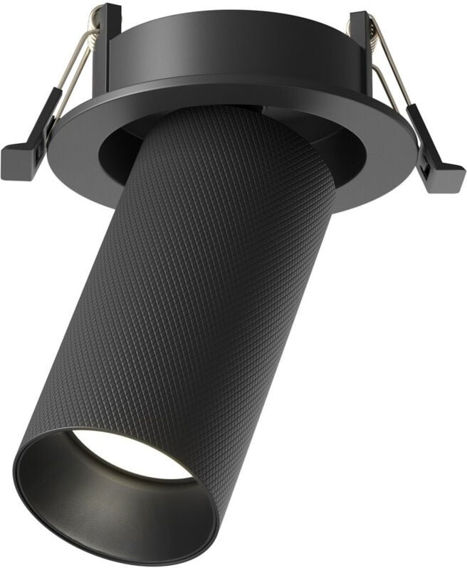 Maytoni Artisan Verstellbares Einbau-Downlight Schwarz 1xGU10