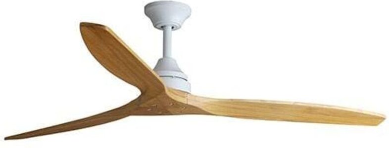 Faro Barcelona - alo Ventilator ohne Licht weiß/Holz