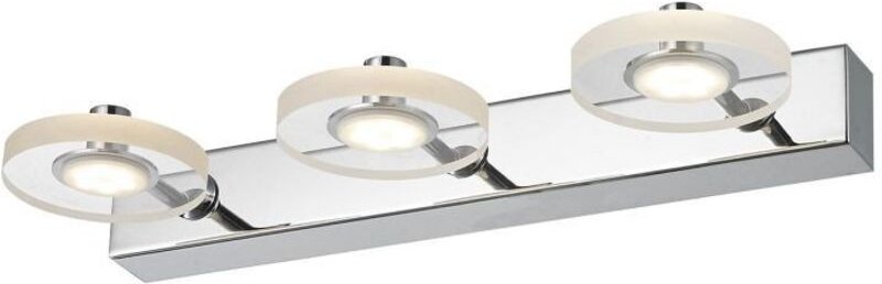 Harmony - Moderne led Wandleuchte Chrom, Warmweiß 3000K 630lm - Italux