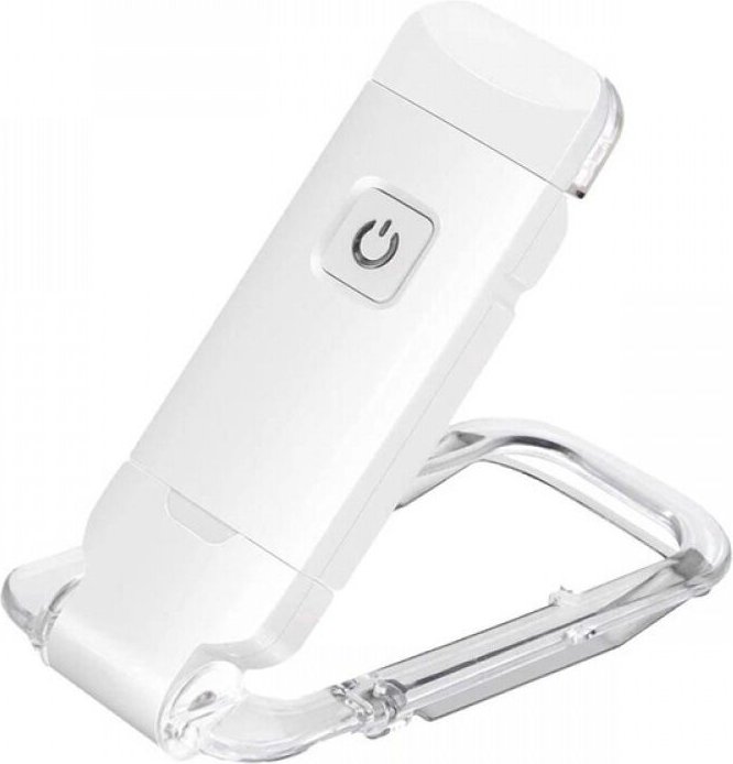 USB-LED-Klemmleuchte, wiederaufladbare LED-Leselampe mit Klemme zum Lesen im Bett, augenschonendes, weiches Licht, 3 Hel...