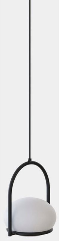 Leds C4 Coco Single Globe Pendelleuchte Schwarz, Weiß E14