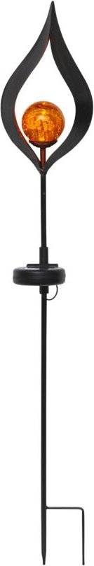 Solar-Erdspieß Melilla, flammenförmig, 70x14cm - Star Trading